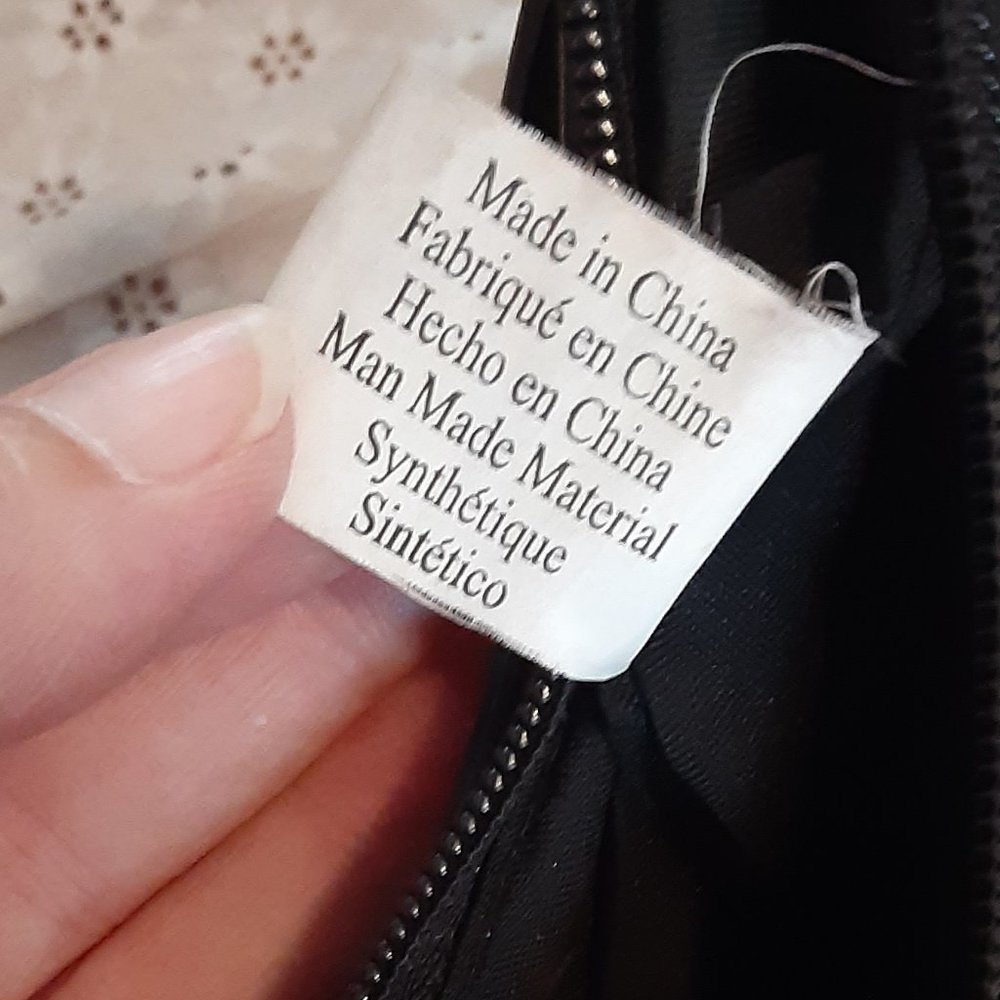 Vintage Petite Faux Alligator Embossed Brown Shoulder Bag - Picture 12 of 13